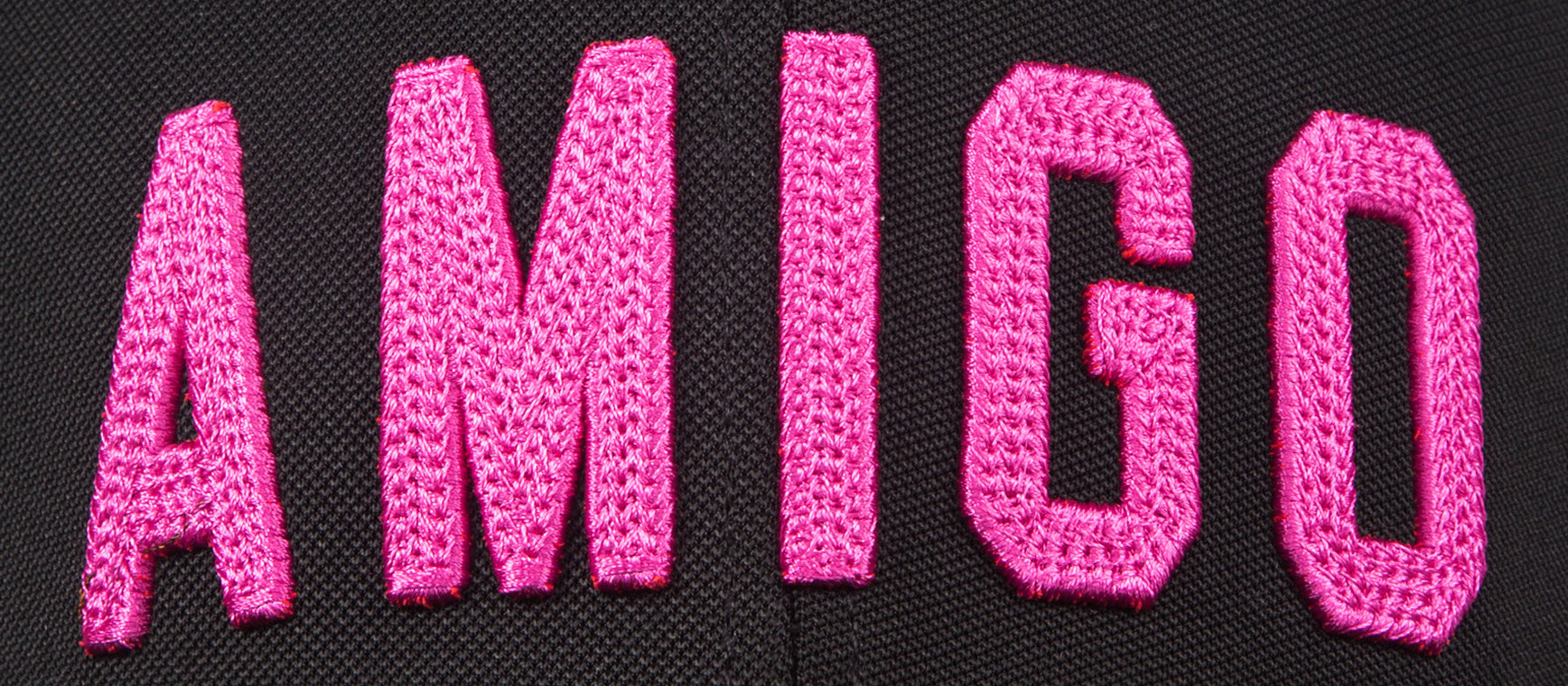 AMIGO Snapback Hat - Black / Pink