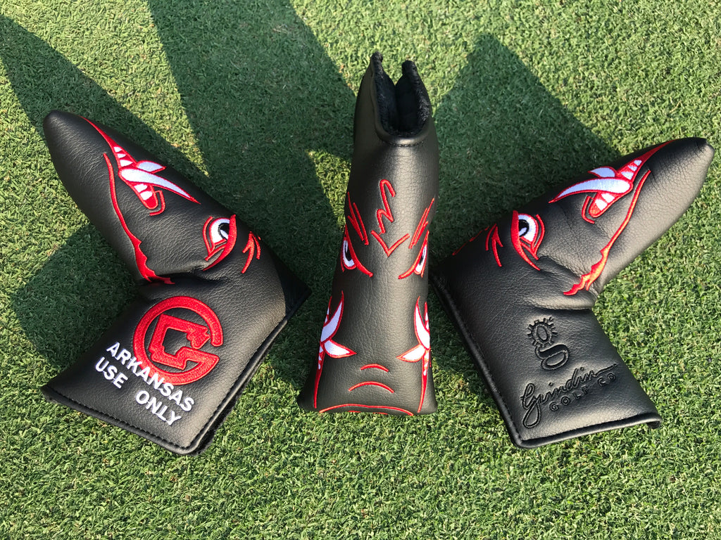 Black Arkansas Use Only Putter Cover