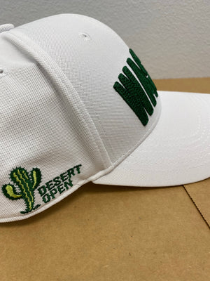 WaStEd Management Snapback WHITE Curved Bill