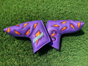 Grindade Blade Putter Cover - Magnetic - Purple “Grape”